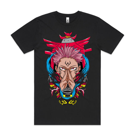 jujutsu kaisen V23 Ryomen Sukuna T-Shirt Japanese Anime Tee