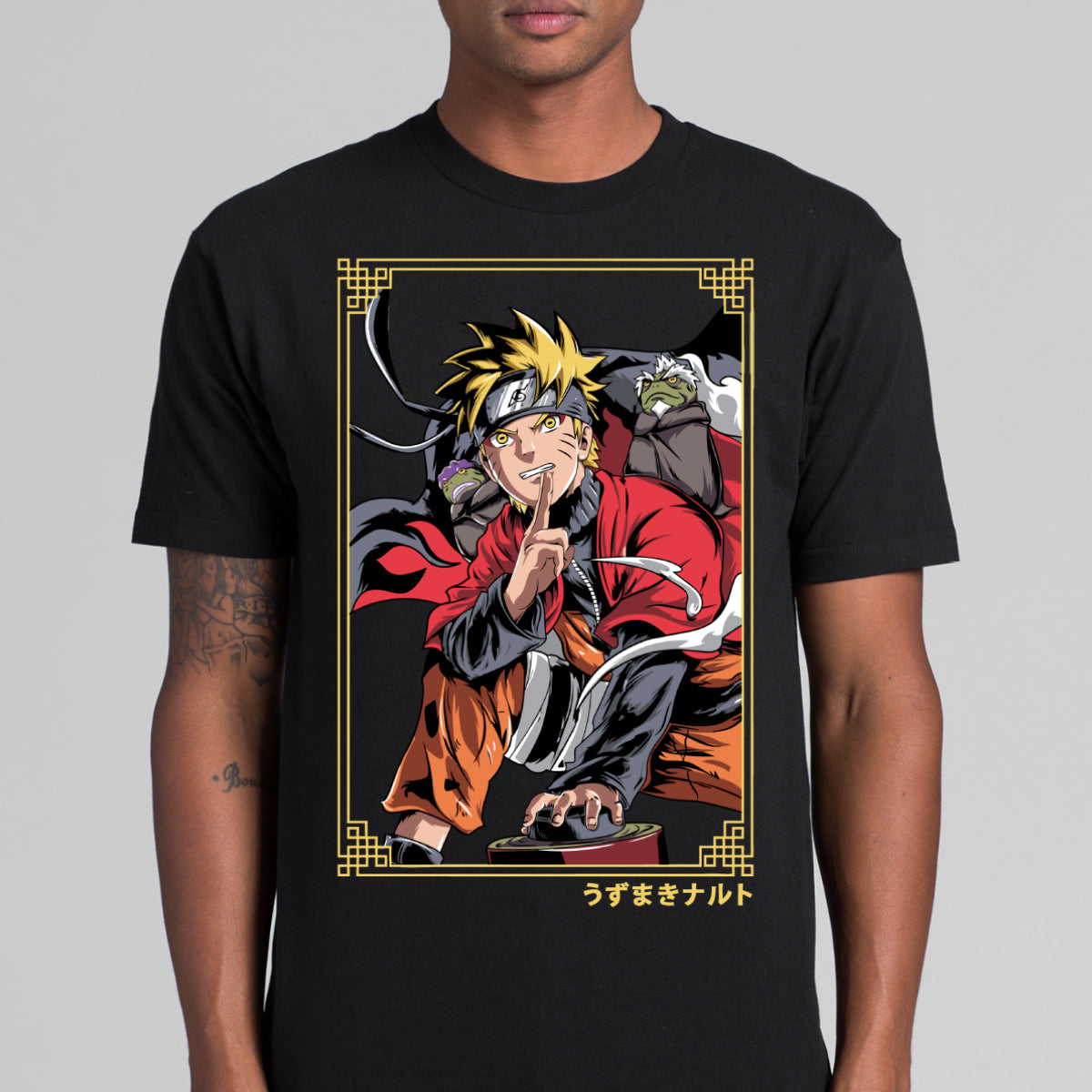 Naruto Uzumaki Naruto Ver5 T-Shirt Japanese Anime Tee