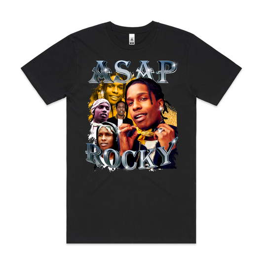 ASAP ROCKY V3 T-Shirt Rapper Family Fan Music Hip Hop Culture