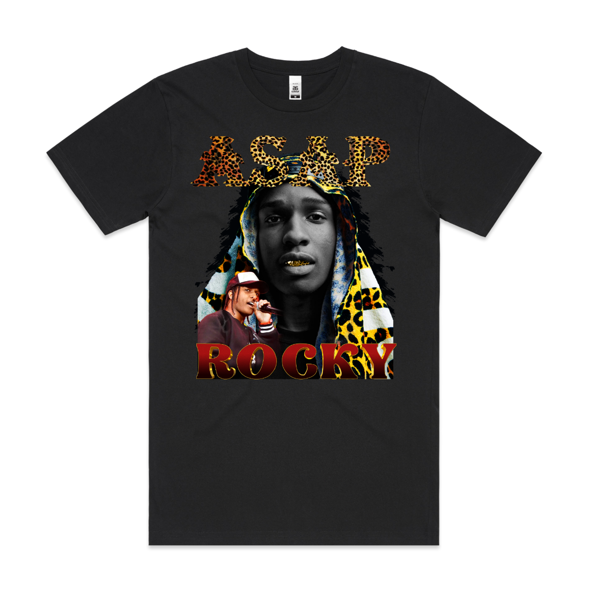 ASAP ROCKY V4 T-Shirt Rapper Family Fan Music Hip Hop Culture