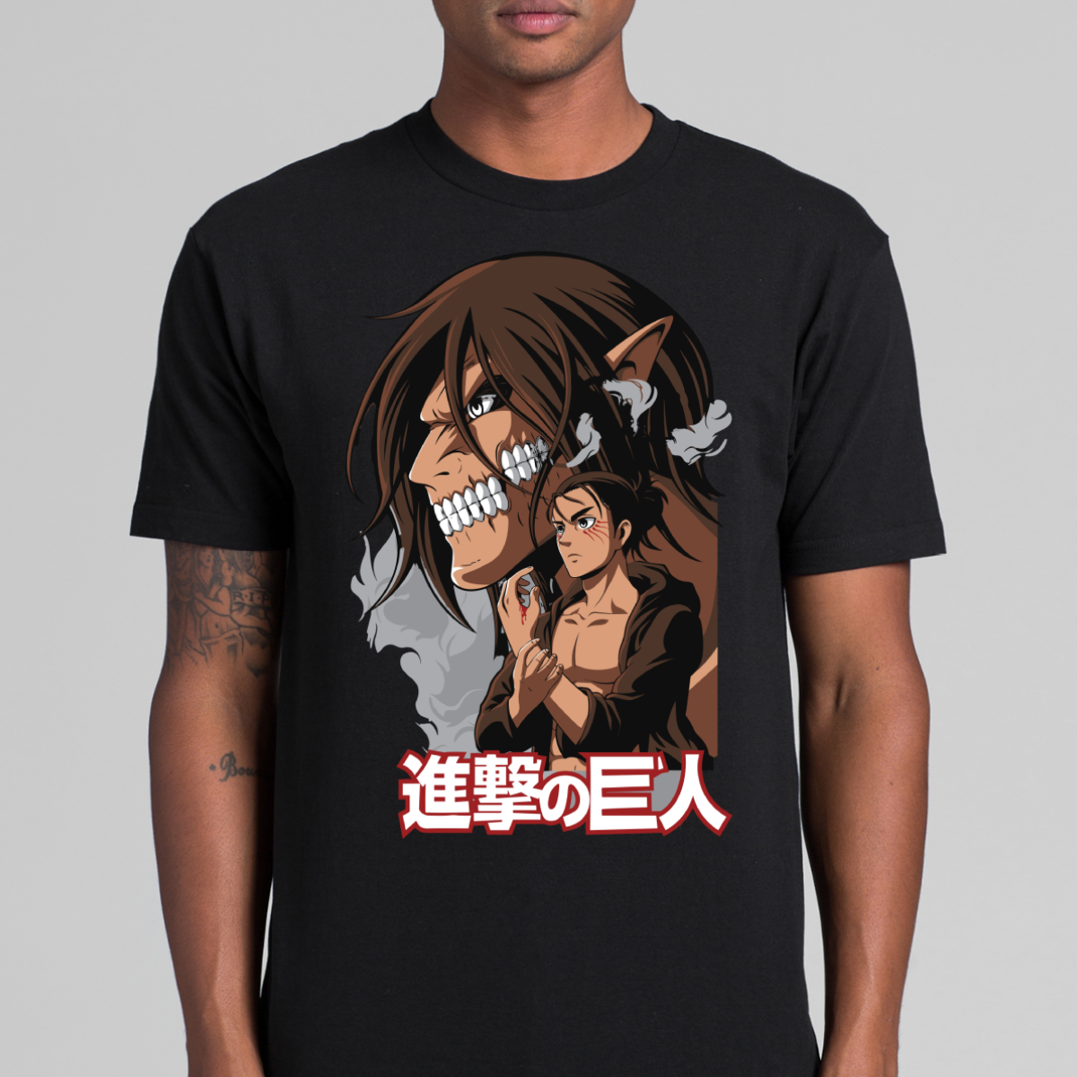 Attack On Titan Eren Yeager 03 T-shirt Japanese anime