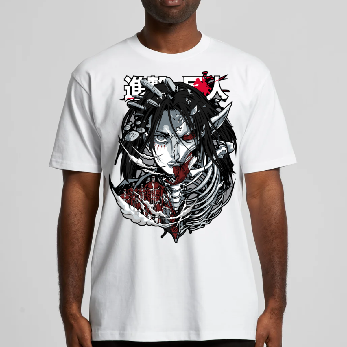 Attack On Titan Eren Yeager 04 T-shirt Japanese Anime
