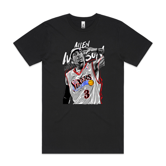 Allen Iverson V12 NBA T-Shirt Sport Athlete Family Tee