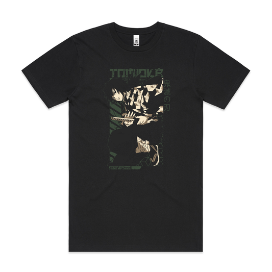 Demon Slayer Giyu Tomioka V3 T-Shirt Japanese Anime Tee