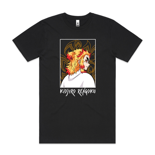 Demon Slayer Kyojuro Rengoku Ver13 T-Shirt Japanese Anime Tee