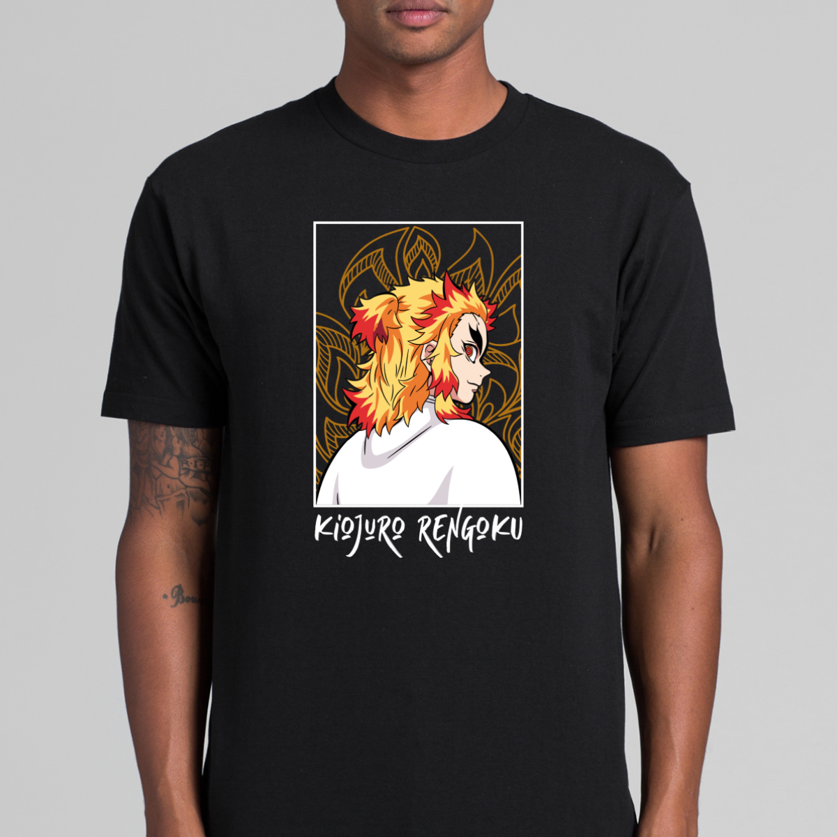 Demon Slayer Kyojuro Rengoku Ver13 T-Shirt Japanese Anime Tee