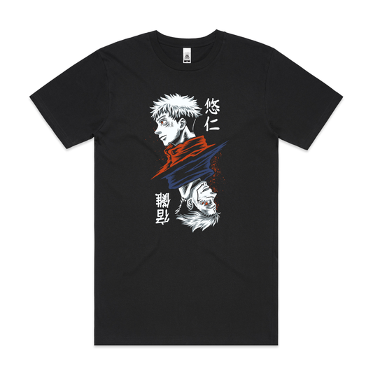 Jujutsu Kaisen Itadori X Sakuna T-Shirt V6 Japanese Anime Tee