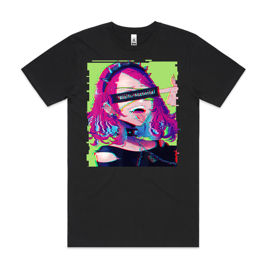 Japanese Girl Waifu Material T-Shirt Anime Tee