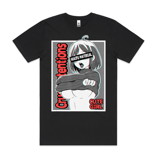 Japanese Ahegao T-Shirt Anime Waifu Girl Tee