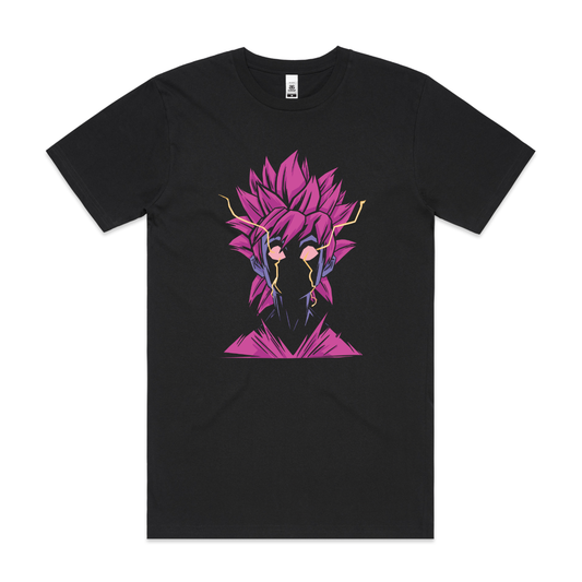 Anime Man Power T-Shirt Anime Tee