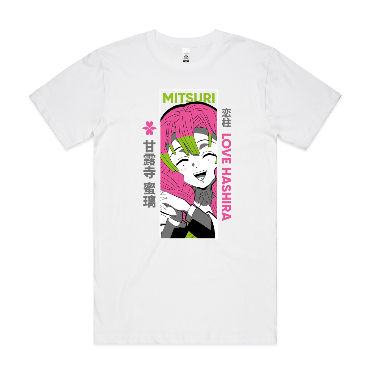 Demon Slayer Mitsuri Kanroji V2 T-Shirt Japanese Anime Tee