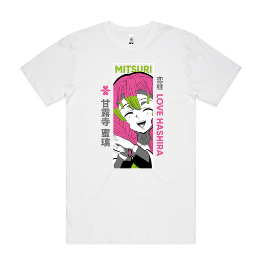 Demon Slayer Mitsuri Kanroji V2 T-Shirt Japanese Anime Tee