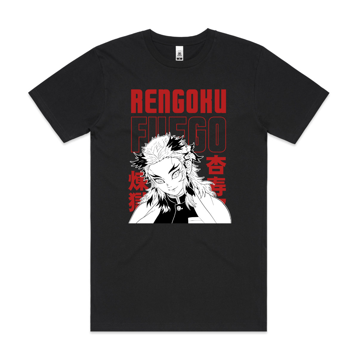 Demon Slayer Kyojuro Rengoku Ver10 T-Shirt Japanese Anime Tee