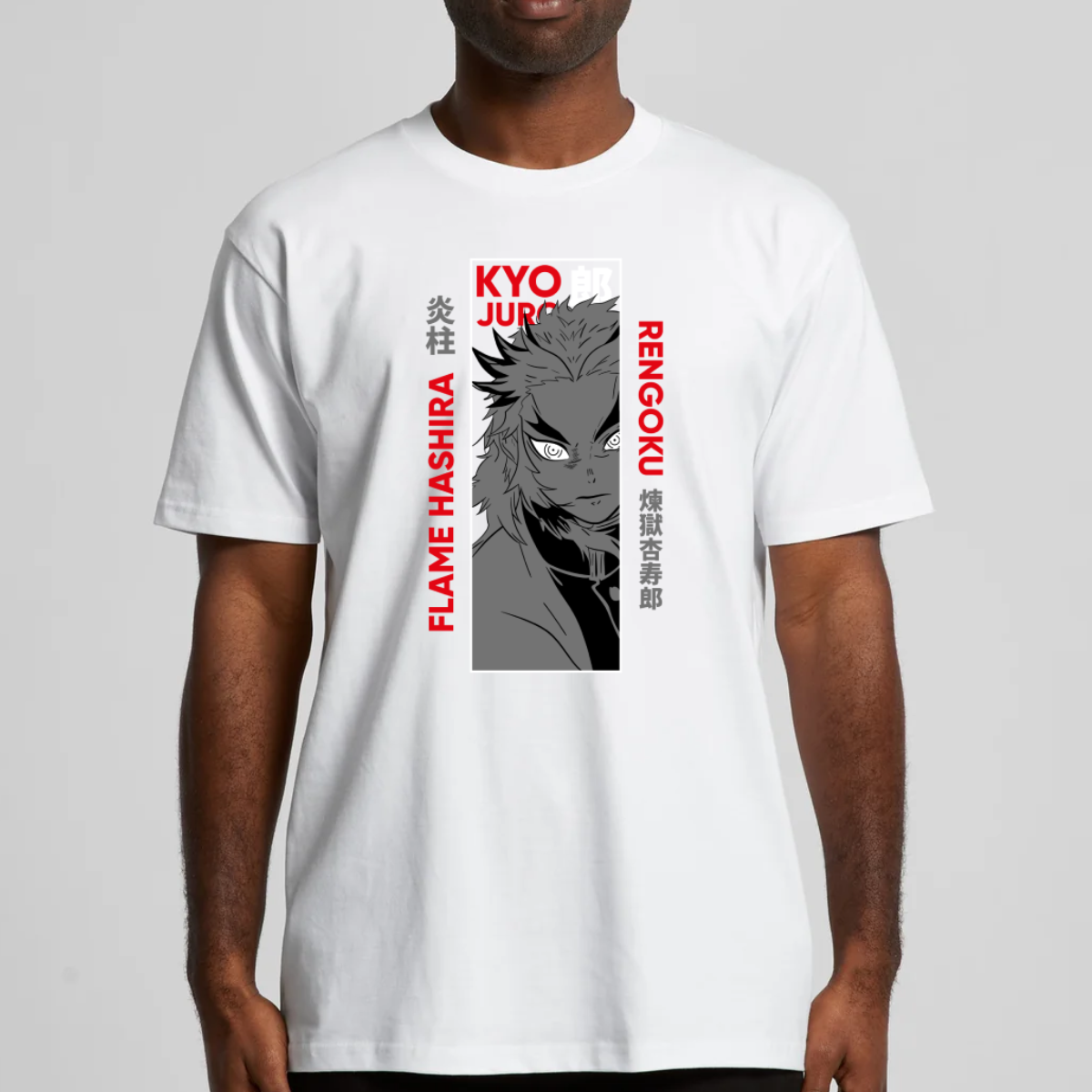 Demon Slayer Kyojuro Rengoku Ver11 T-Shirt Japanese Anime Tee