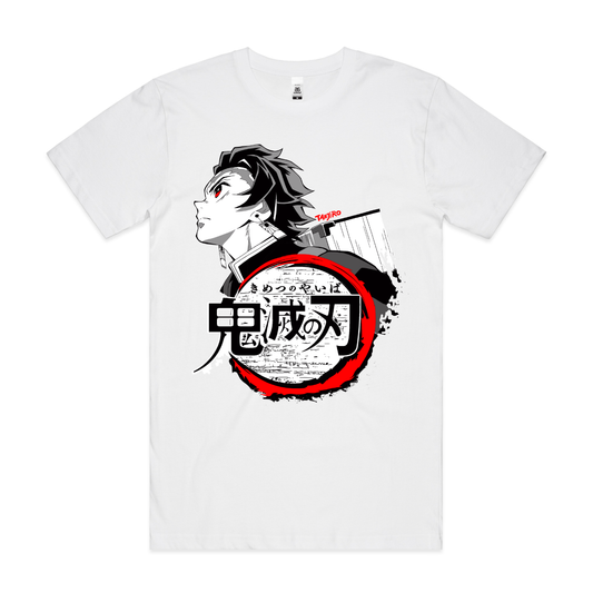 Demon Slayer Kamado Tanjiro V8 T-Shirt Japanese Anime Tee