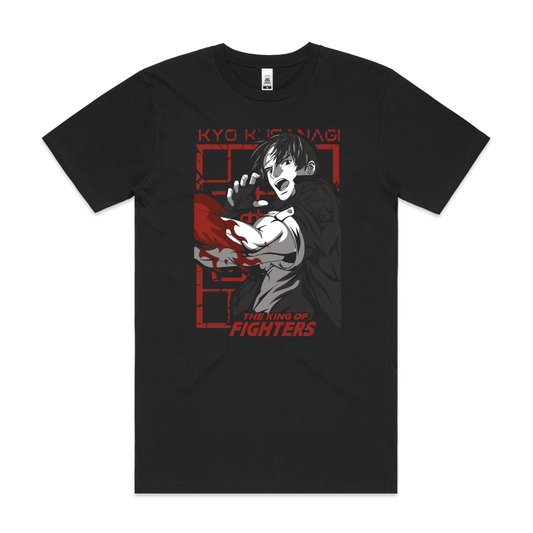 The King of Fighters Kyo Kusanagi T-Shirt Japanese Anime Tee