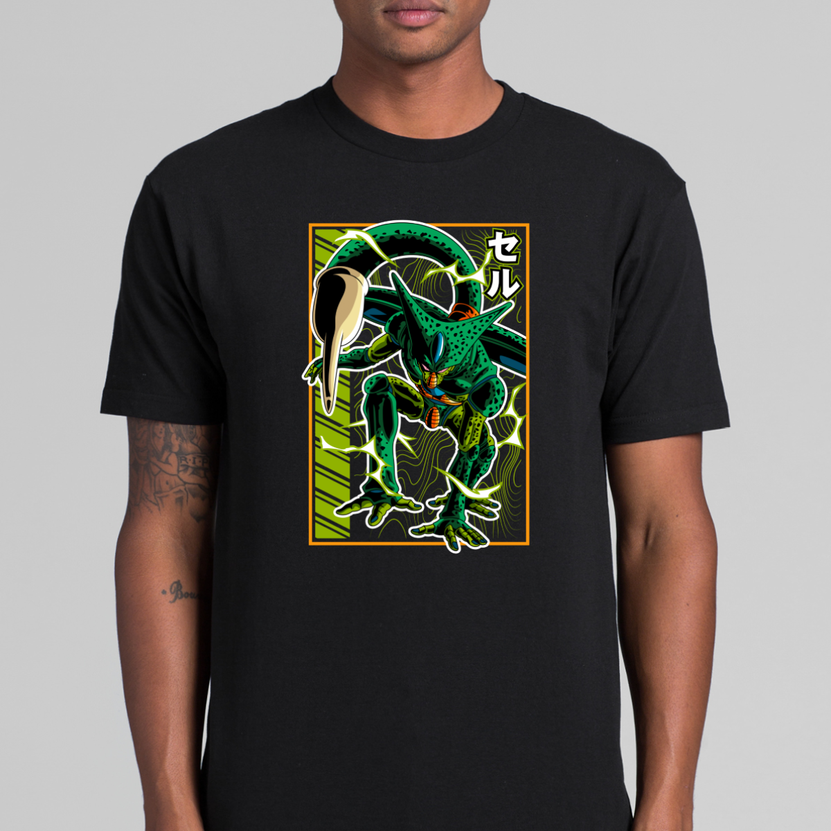 Dragon Ball Z Cell V5 T-Shirt Japanese Anime Tee