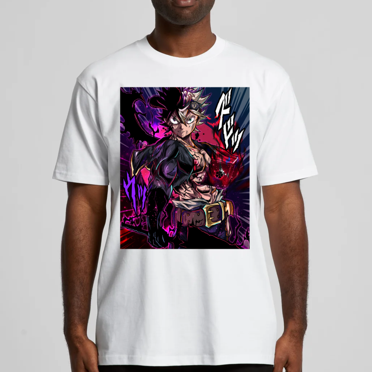 Black Clover Asta V5 T-Shirt Japanese Anime Tee