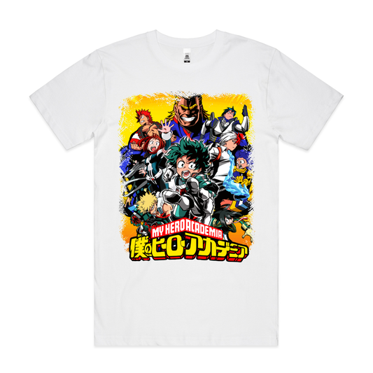 My Hero Academia V11 T-shirt Japanese anime Tee