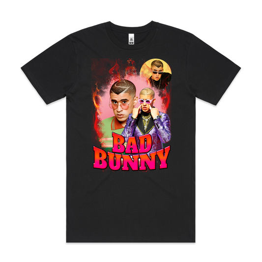 Bad Bunny V5 T-Shirt Rapper Family Fan Music Hip Hop Culture