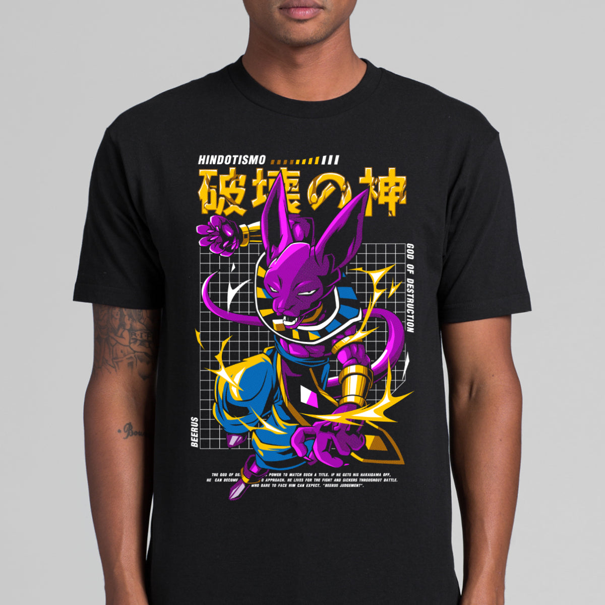 Dragon Ball Super Beerus T-shirt Japanese anime