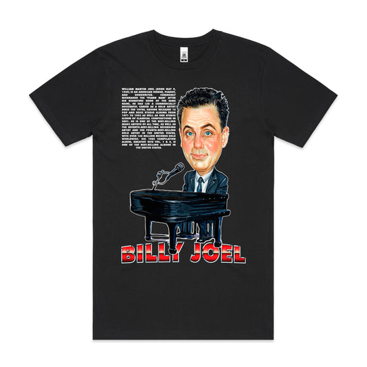 Billy Joel T-shirt Artist Family Music Tee