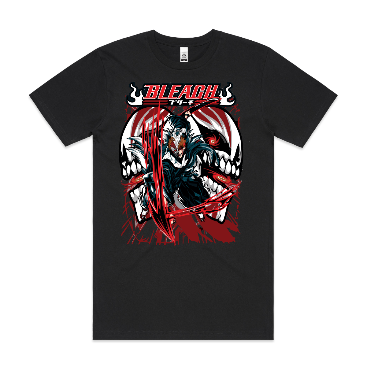 Bleach Ichigo Kurosaki V9 T-shirt Japanese Anime Tee