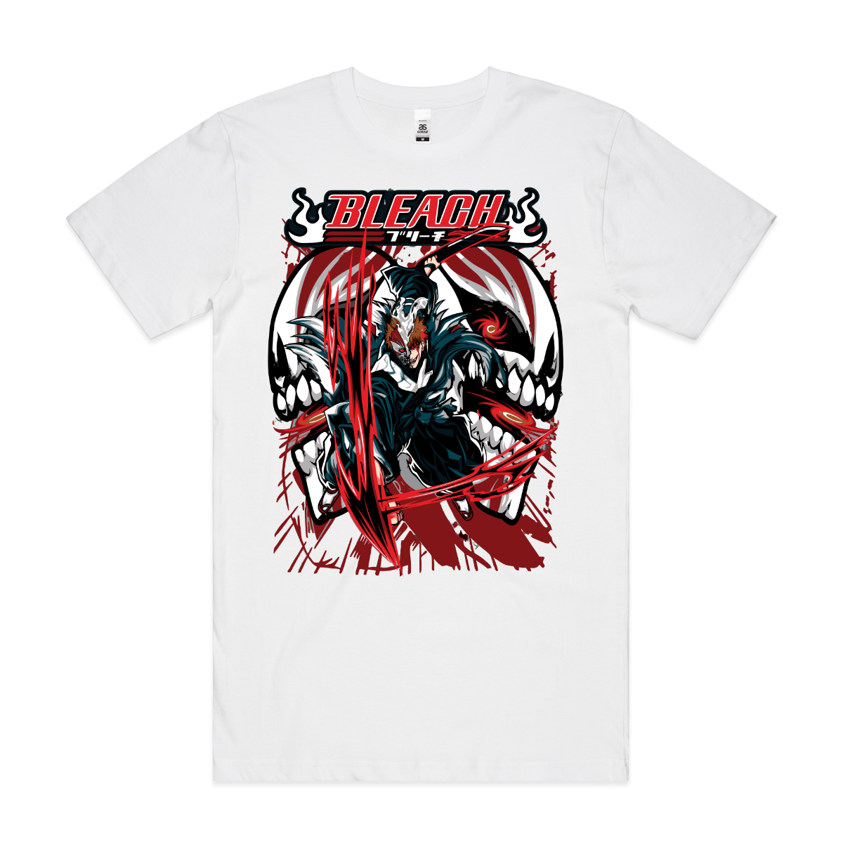 Bleach Ichigo Kurosaki V9 T-shirt Japanese Anime Tee