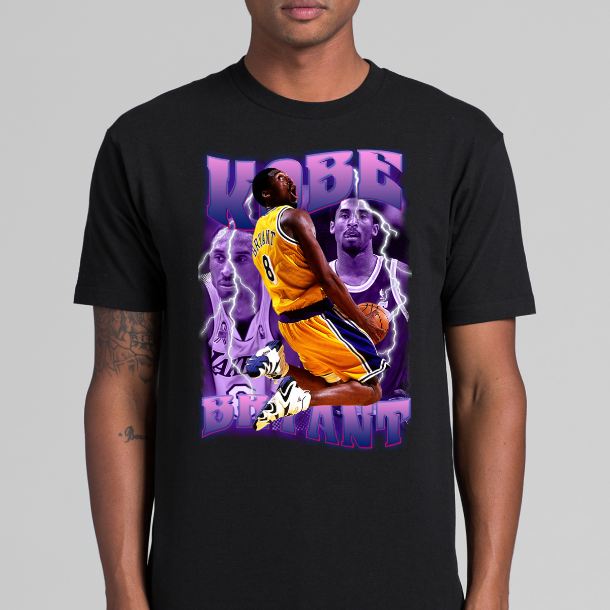 Kobe Bryant V30 NBA T-Shirt Sport Athlete Family Tee