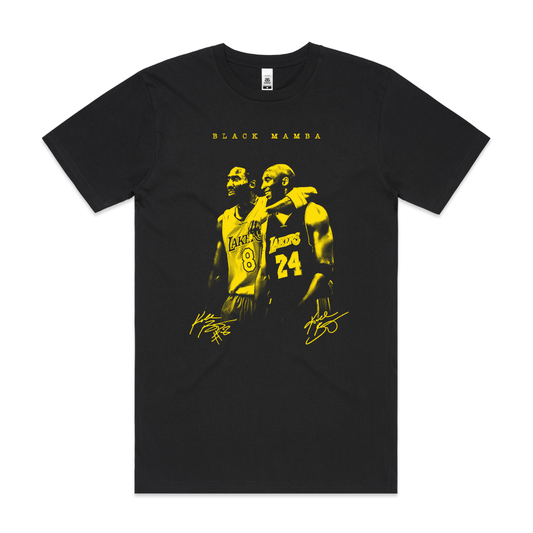 Kobe Bryant Black Mamba NBA T-Shirt Sport Athlete Family Tee