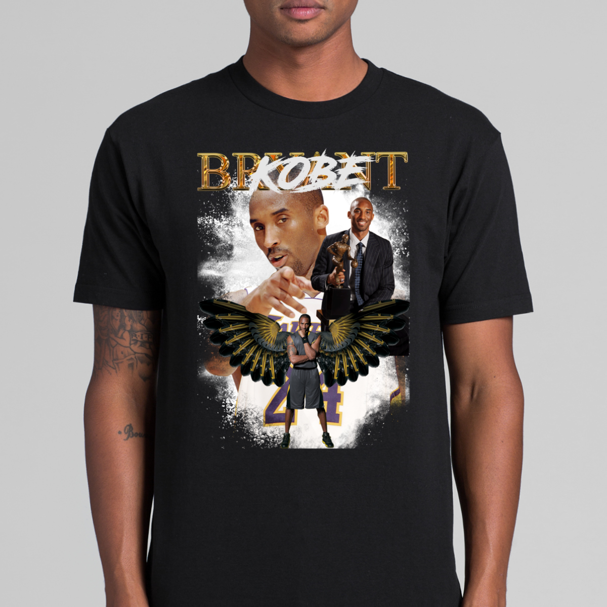 Kobe Bryant V33 NBA T-Shirt Sport Athlete Family Tee