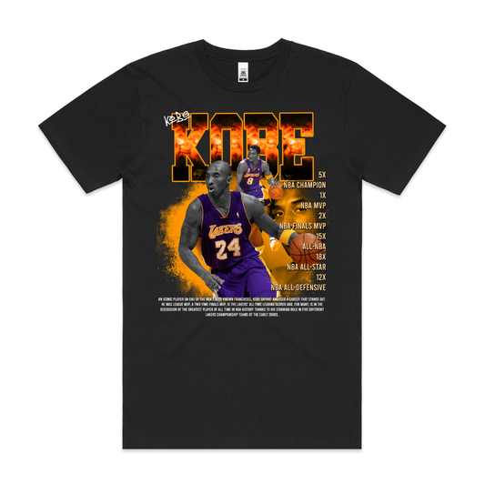 Kobe Bryant V34 NBA T-Shirt Sport Athlete Family Tee