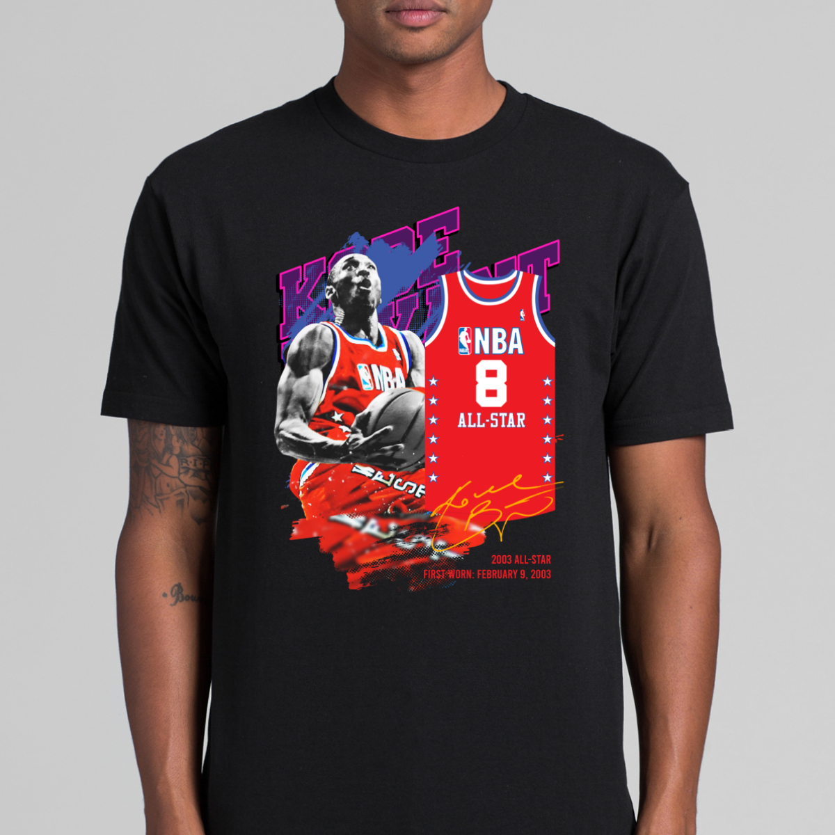 Kobe Bryant V37 NBA T-Shirt Sport Athlete Family Tee