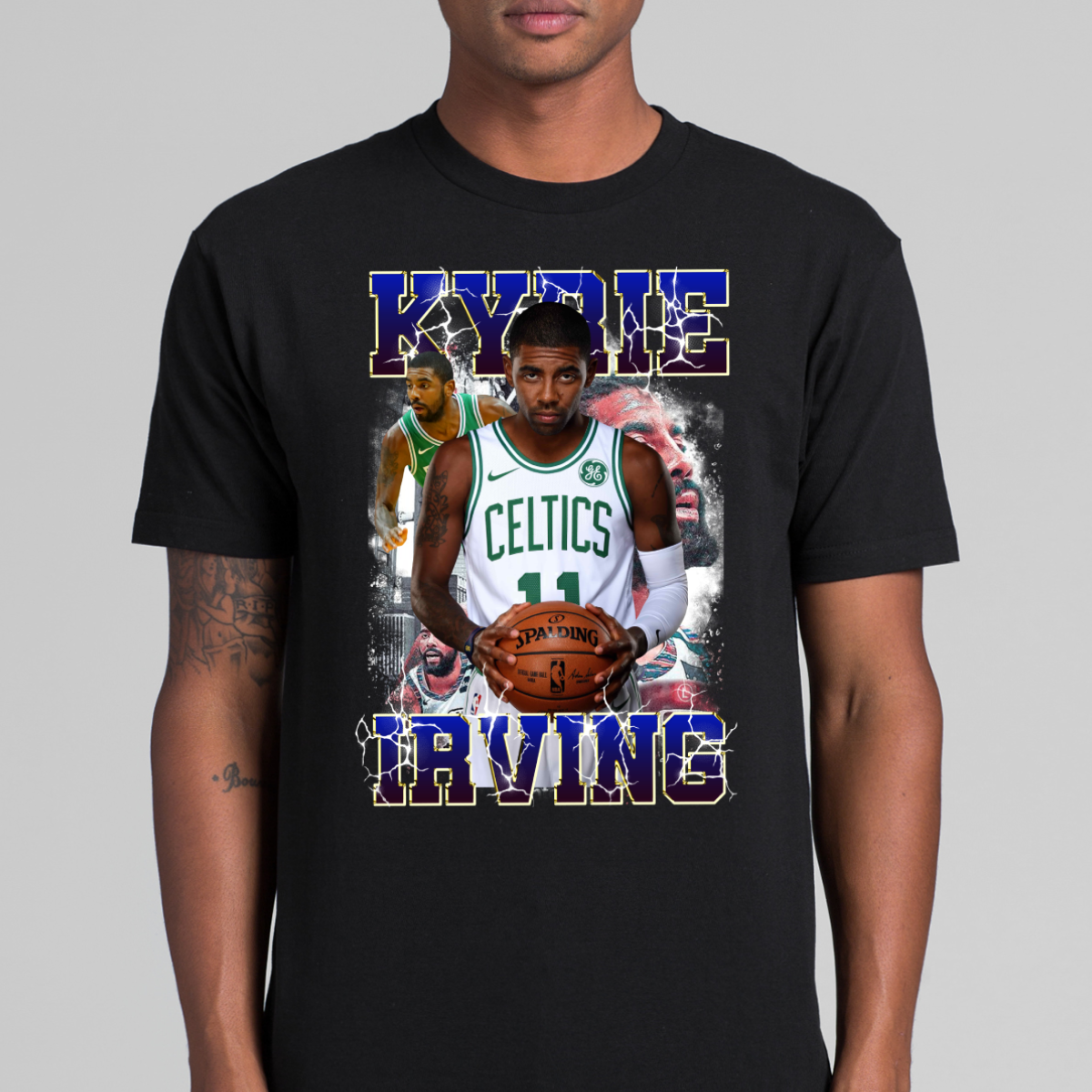 Kyrie Irving V4 NBA T-Shirt Sport Athlete Family Tee