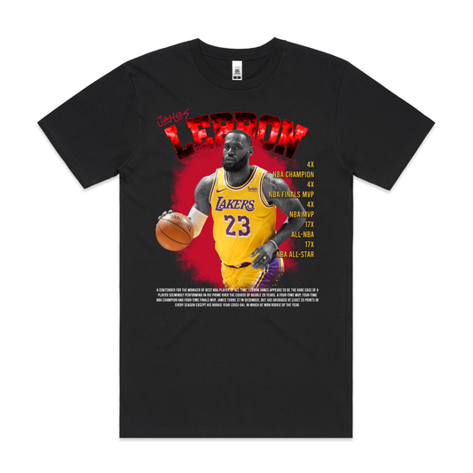 LeBron James V13 NBA T-Shirt Sport Athlete Family Tee