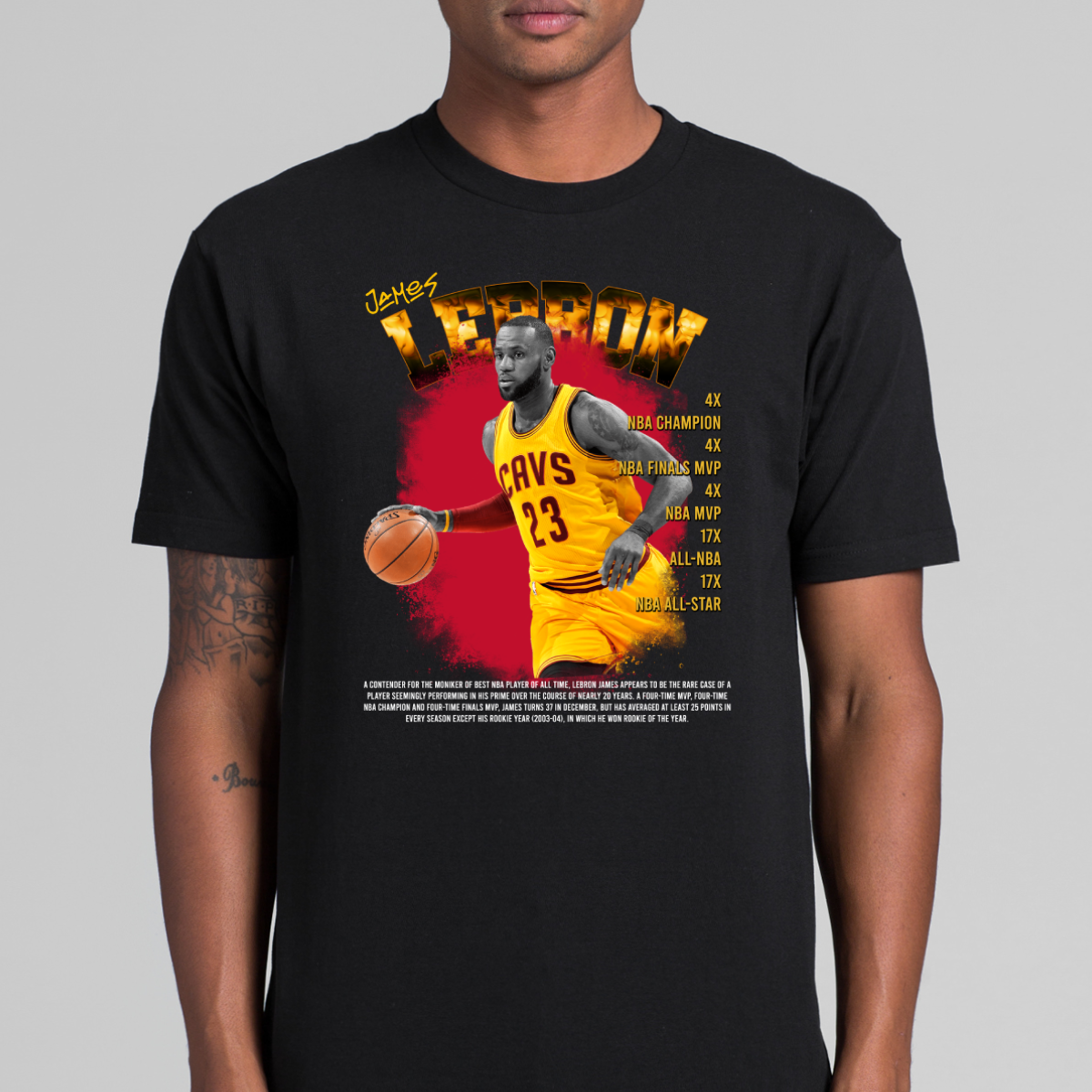 LeBron James V14 NBA T-Shirt Sport Athlete Family Tee