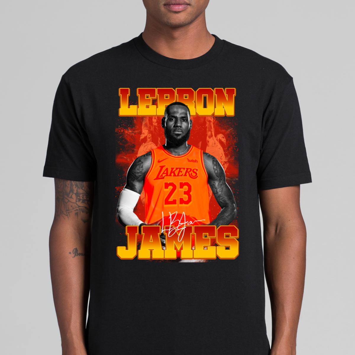 LeBron James V16 NBA T-Shirt Sport Athlete Family Tee