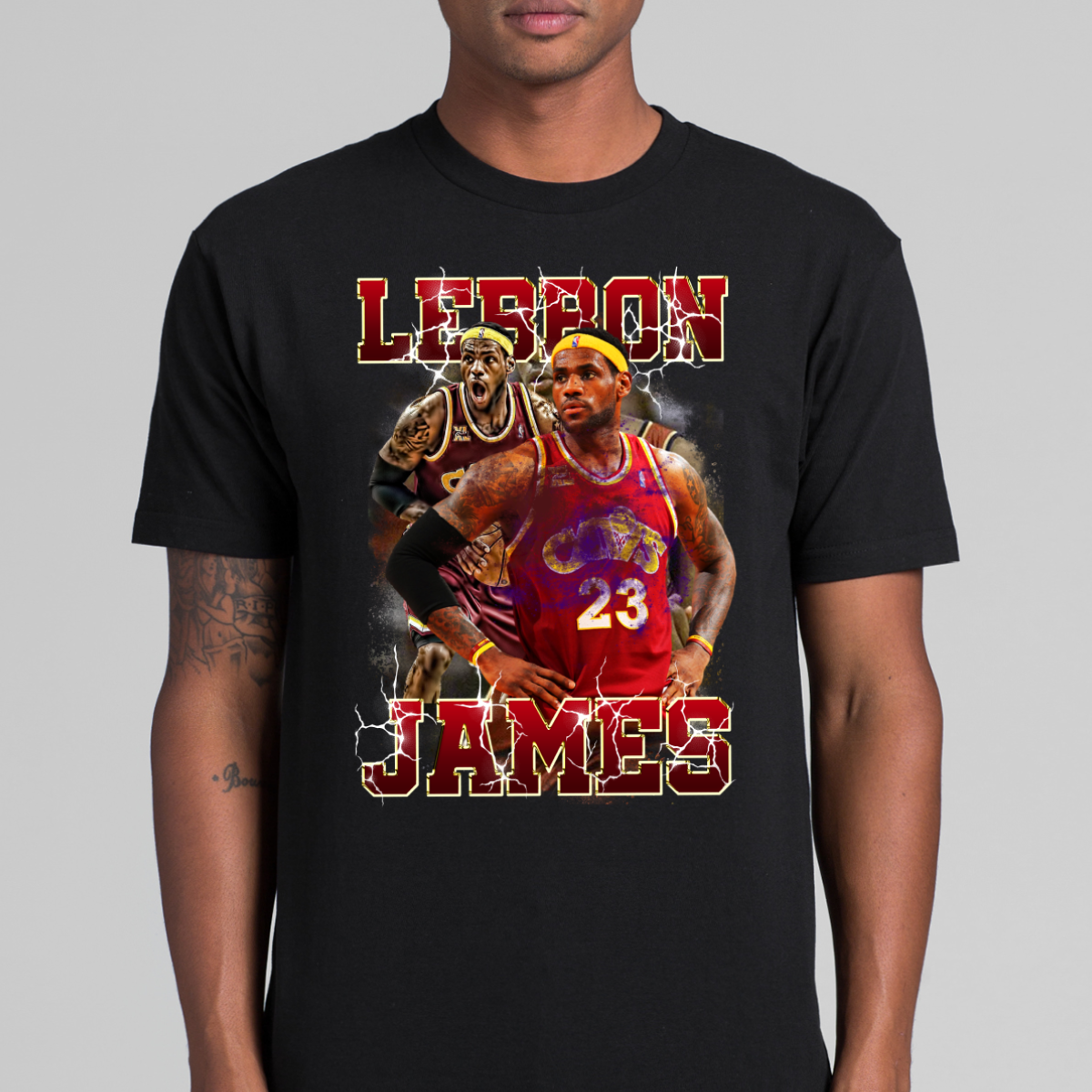 LeBron James V17 NBA T-Shirt Sport Athlete Family Tee