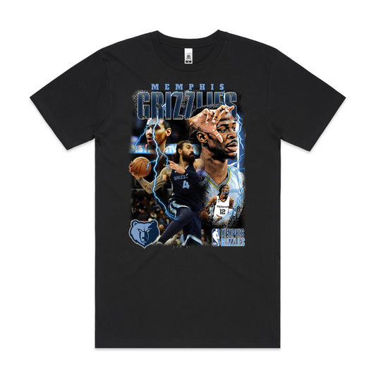 Memphis Grizzlies NBA T-Shirt Sport Athlete Family Tee