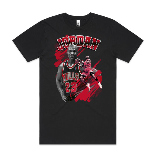 Michael Jordan V9 NBA T-Shirt Sport Athlete Family Tee
