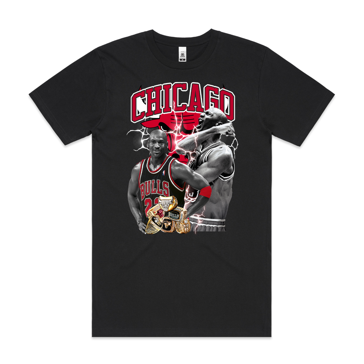 Chicago Bulls NBA V4 T-Shirt Sport Athlete Family Tee
