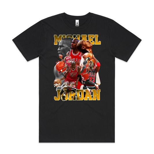 Michael Jordan V23 NBA T-Shirt Sport Athlete Family Tee
