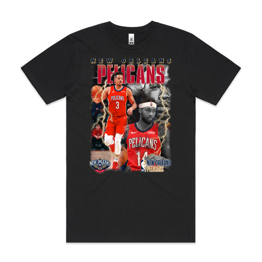 New Orleans Pelicans NBA T-Shirt Sport Athlete Family Tee