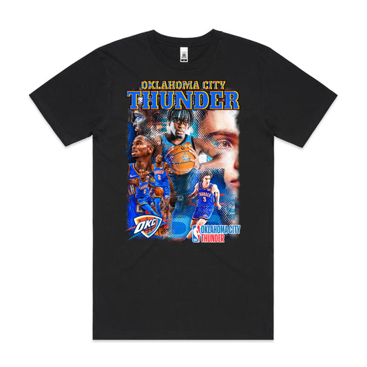 Oklahoma City Thunder NBA T-Shirt Sport Athlete Family Tee