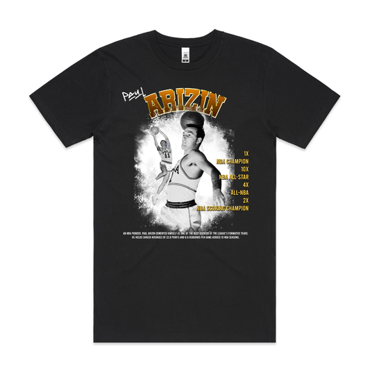 Paul Arizin NBA T-Shirt Sport Athlete Family Tee