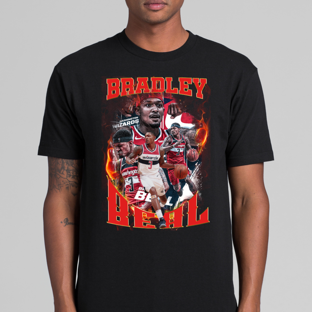 Bradley Beal NBA T-Shirt Sport Athlete Family Tee