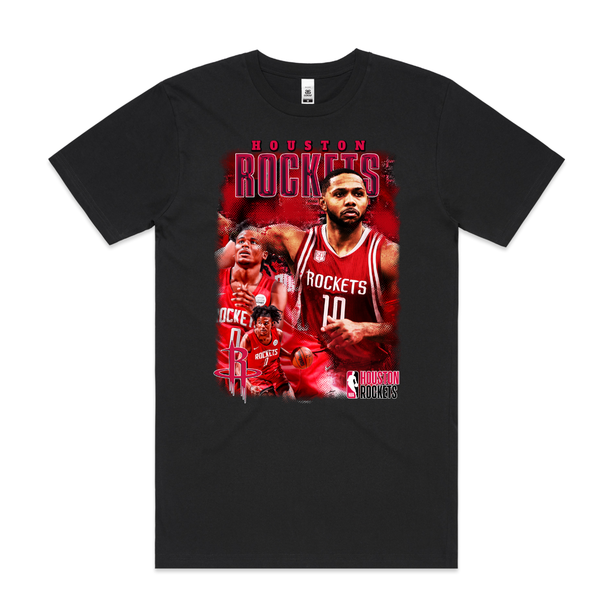 Houston Rockets NBA T-Shirt Sport Athlete Family Tee