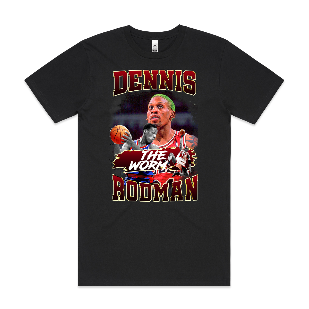 Dennis Rodman V7 NBA T-Shirt Sport Athlete Family Tee