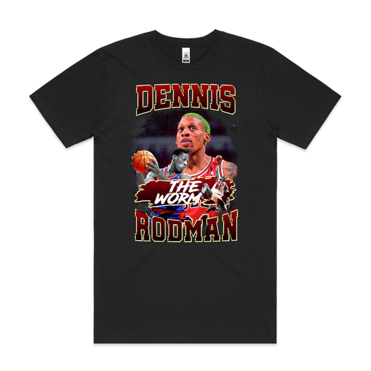 Dennis Rodman V7 NBA T-Shirt Sport Athlete Family Tee