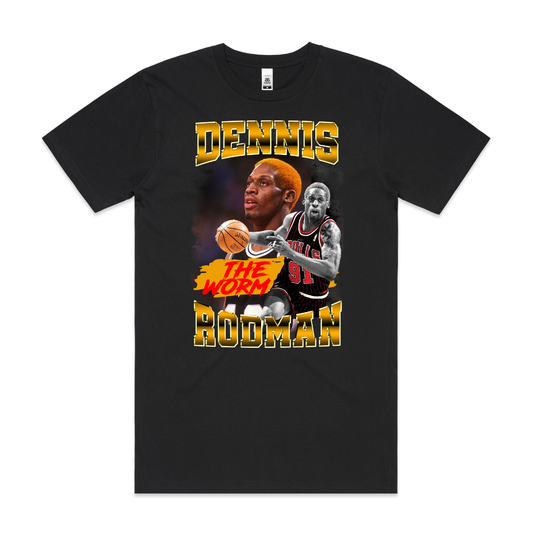 Dennis Rodman V8 NBA T-Shirt Sport Athlete Family Tee